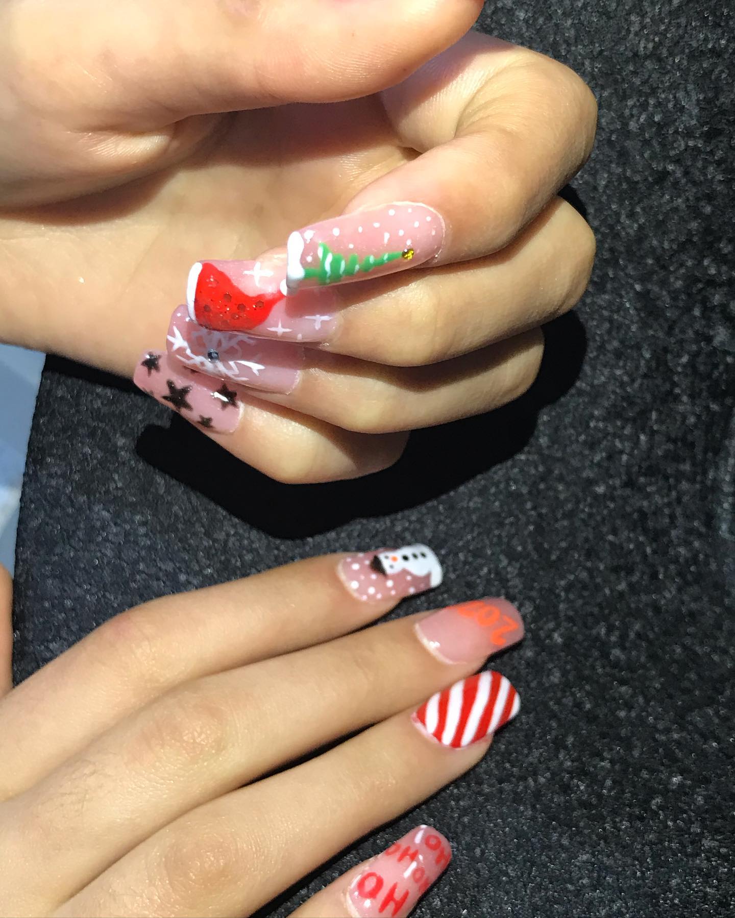 Taşlı ve Parıltılı Özel Gün Nail Artı